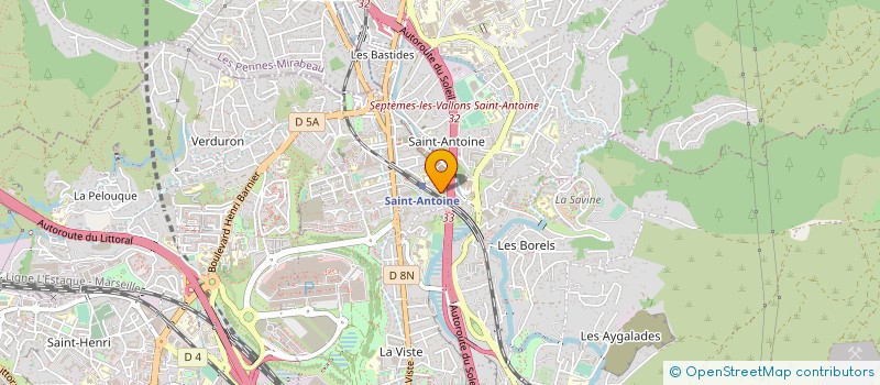 localisation de l'entreprise MONSIEUR PASCAL DEMANGE à MARSEILLE