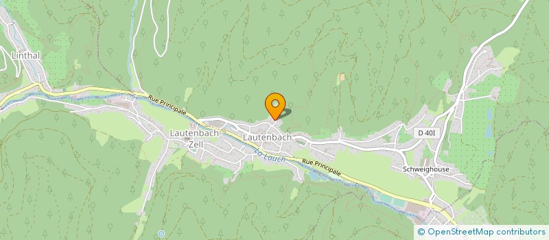 localisation de l'entreprise MONSIEUR PASCAL DEMANGE  LAUTENBACH