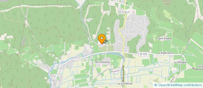 localisation de l'entreprise MONSIEUR PASCAL DEMAREST  UCHAUX