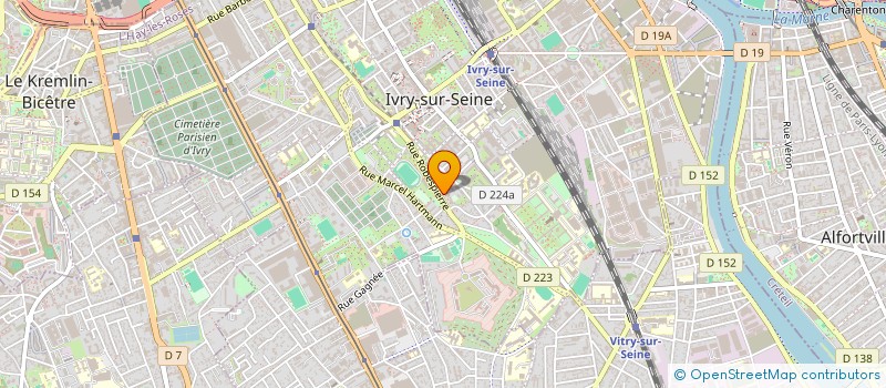 localisation de l'entreprise MONSIEUR PASCAL DEMARETZ à IVRY-SUR-SEINE