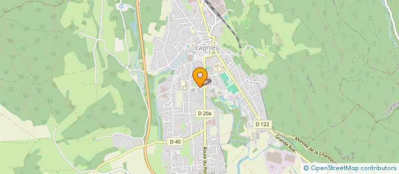 localisation de l'entreprise MONSIEUR PASCAL DEMARIA  LAGNIEU