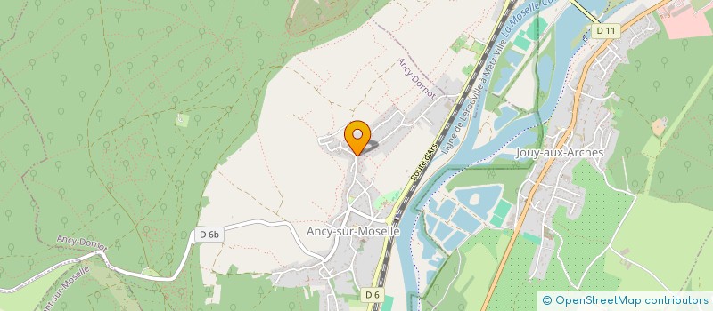 localisation de l'entreprise MONSIEUR PASCAL DEMOISSON  ANCY-DORNOT