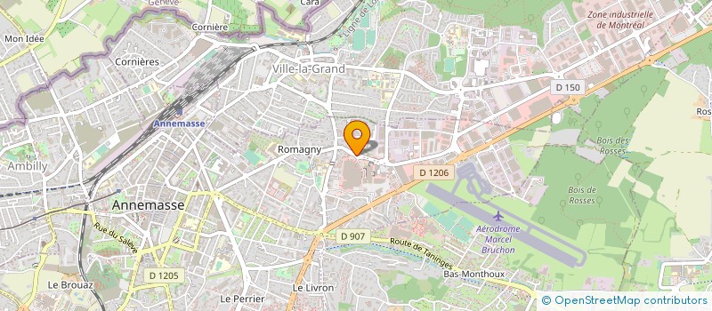 localisation de l'entreprise MONSIEUR PASCAL DEMONTOUX à ANNEMASSE
