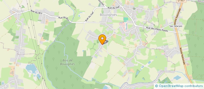 localisation de l'entreprise MONSIEUR PASCAL DEMURIEZ à BOUVIGNIES