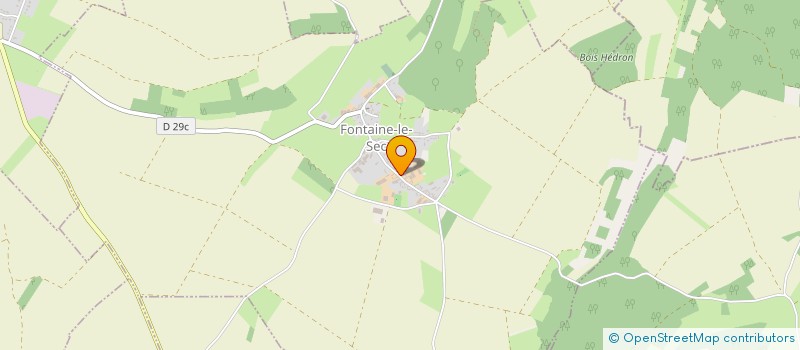 localisation de l'entreprise MONSIEUR PASCAL DENEUX  FRESNOY-ANDAINVILLE