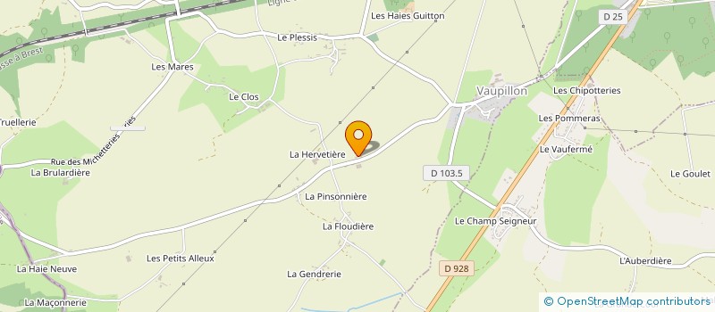 localisation de l'entreprise MONSIEUR PASCAL DENIS à VAUPILLON