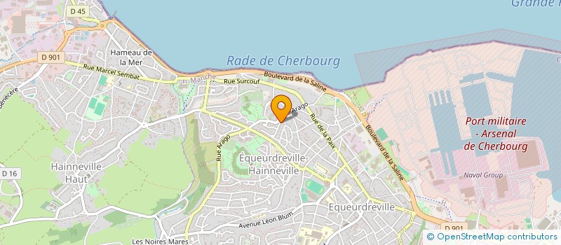 localisation de l'entreprise MONSIEUR PASCAL DENNEQUIN à CHERBOURG-EN-COTENTIN
