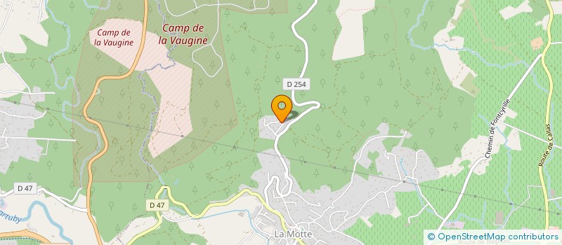 localisation de l'entreprise MONSIEUR PASCAL DENYS à LA MOTTE