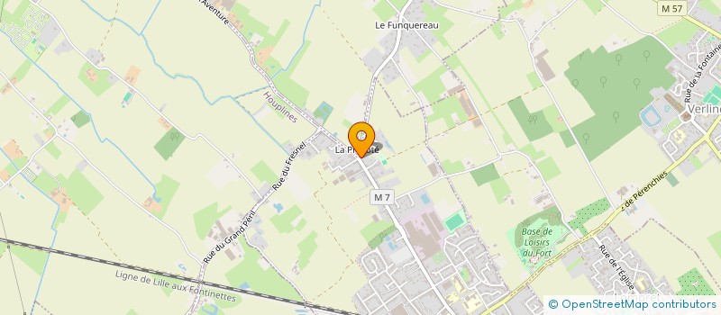 localisation de l'entreprise MONSIEUR PASCAL DEPREZ  PERENCHIES