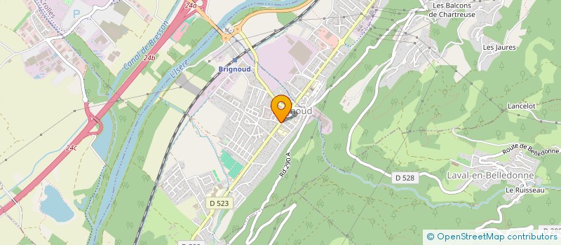 localisation de l'entreprise MONSIEUR PASCAL DEROEUX à VILLARD-BONNOT