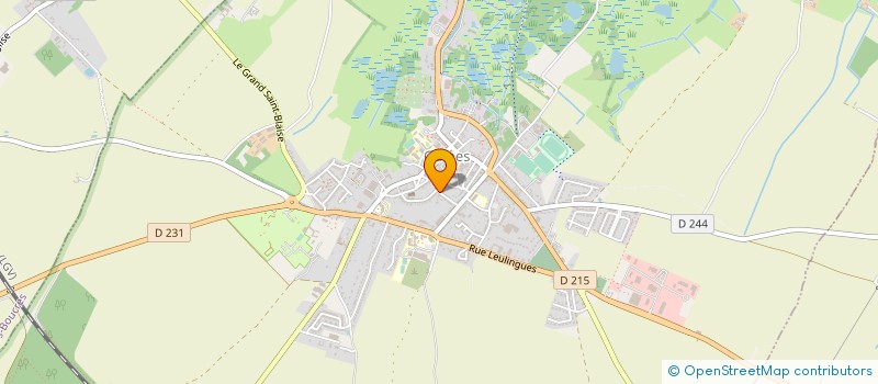 localisation de l'entreprise MONSIEUR PASCAL DESCAMPS  GUINES