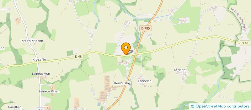 localisation de l'entreprise MONSIEUR PASCAL DESCHERES  LENNON