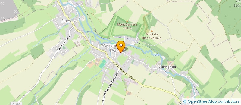 localisation de l'entreprise MONSIEUR PASCAL DESFACHELLES  WAVRANS-SUR-L'AA