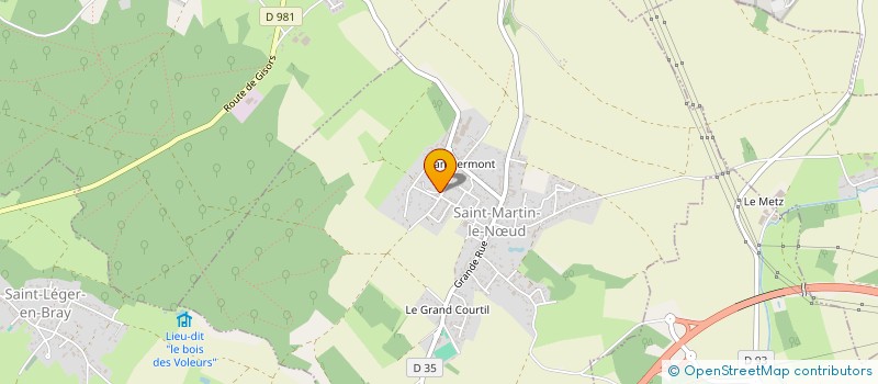 localisation de l'entreprise MONSIEUR PASCAL DESHAYES  SAINT-MARTIN-LE-NUD