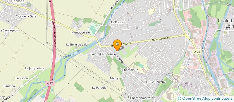 localisation de l'entreprise MONSIEUR PASCAL DESJARDINS à PANNES