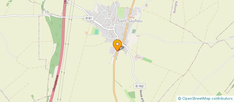 localisation de l'entreprise MONSIEUR PASCAL DESJARDINS  SAINT-SAUFLIEU