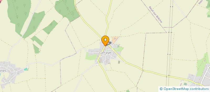 localisation de l'entreprise MONSIEUR PASCAL DESMAREST  LAFRAYE