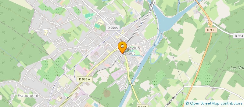 localisation de l'entreprise MONSIEUR PASCAL DESMARETS  FRESNES-SUR-ESCAUT