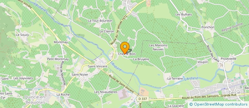 localisation de l'entreprise MONSIEUR PASCAL DESPLACE à REGNIE-DURETTE