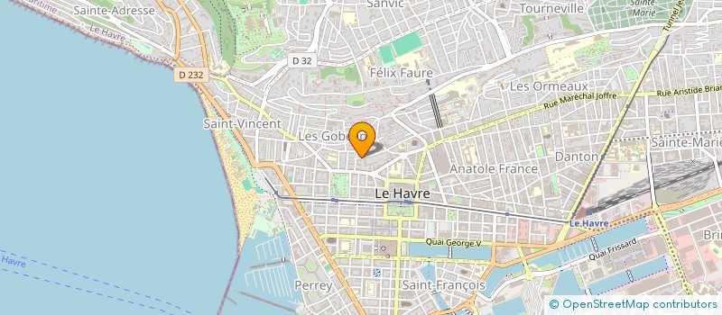 localisation de l'entreprise MONSIEUR PASCAL DESPLANQUES à LE HAVRE