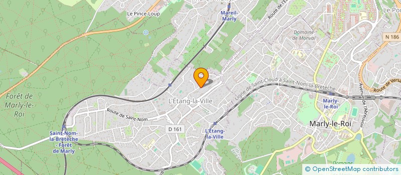 localisation de l'entreprise MONSIEUR PASCAL DESPREZ  L'ETANG-LA-VILLE