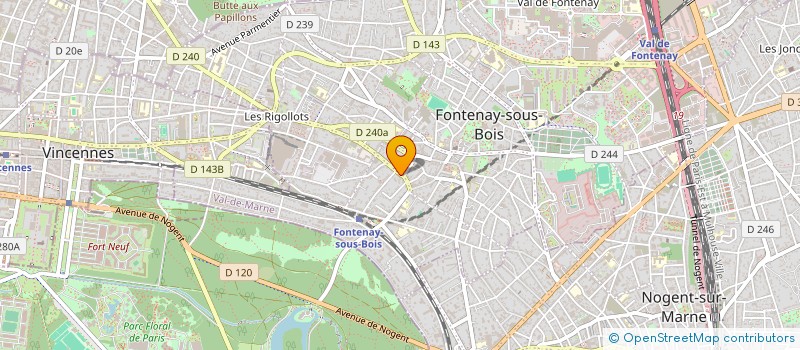 localisation de l'entreprise MONSIEUR PASCAL DESVIGNES à FONTENAY-SOUS-BOIS