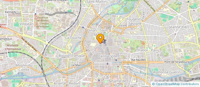 localisation de l'entreprise MONSIEUR PASCAL DEVIGNY  RENNES