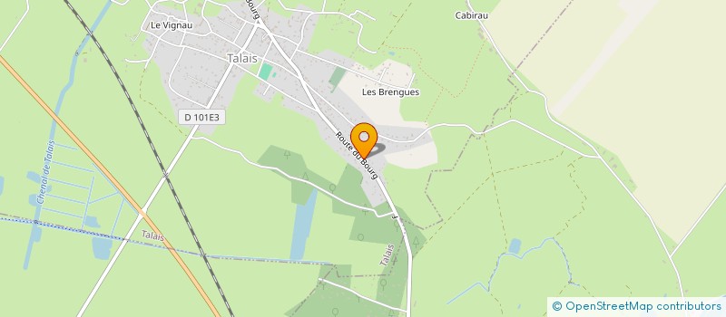 localisation de l'entreprise MONSIEUR PASCAL DEWERDT  TALAIS