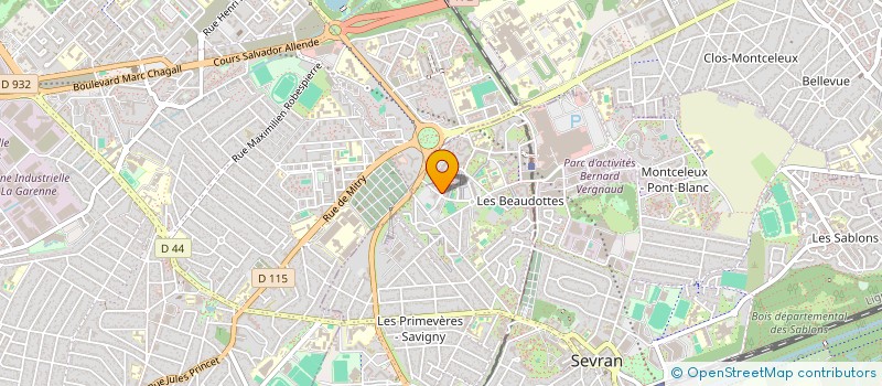 localisation de l'entreprise MONSIEUR PASCAL DEZAC à SEVRAN