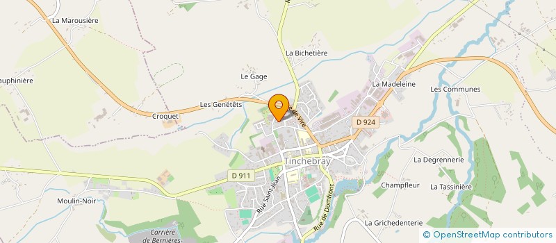 localisation de l'entreprise MONSIEUR PASCAL DEZERT à TINCHEBRAY-BOCAGE