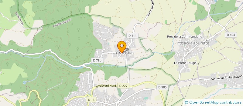 localisation de l'entreprise MONSIEUR PASCAL DI MAURO  CHATEL-GUYON