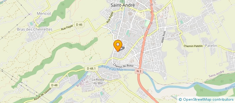 localisation de l'entreprise MONSIEUR PASCAL DIJOUX à SAINT-ANDRE