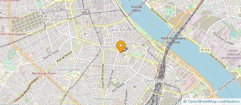 localisation de l'entreprise MONSIEUR PASCAL DINDEAU à BORDEAUX