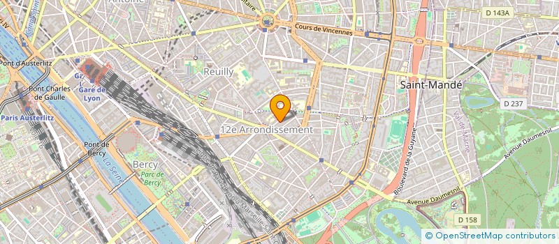 localisation de l'entreprise MONSIEUR PASCAL DIOVADA  PARIS 12