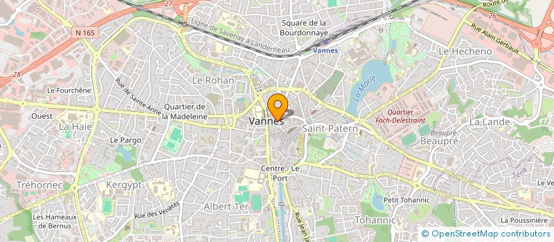 localisation de l'entreprise MONSIEUR PASCAL DIQUERO à VANNES