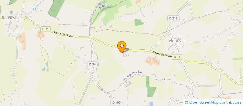 localisation de l'entreprise MONSIEUR PASCAL DIVRANDE  SAINT-JEAN-D'ELLE