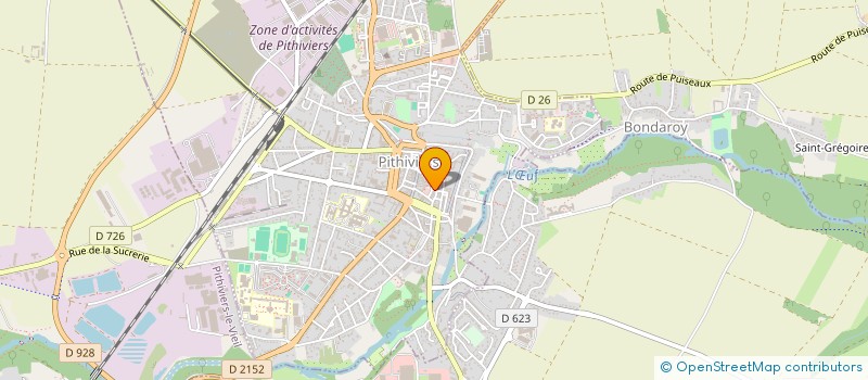 localisation de l'entreprise MONSIEUR PASCAL DONNADIEU à PITHIVIERS