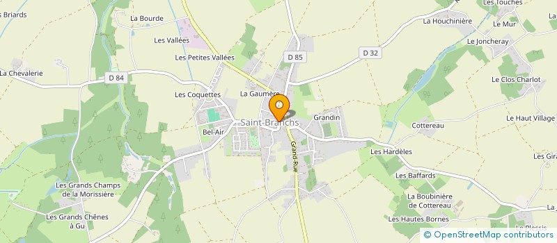 localisation de l'entreprise MONSIEUR PASCAL DORISE à SAINT-BRANCHS