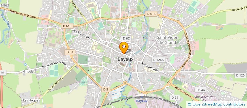 localisation de l'entreprise MONSIEUR PASCAL DOUBLET à BAYEUX