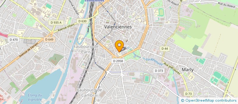 localisation de l'entreprise MONSIEUR PASCAL DOYEN à VALENCIENNES