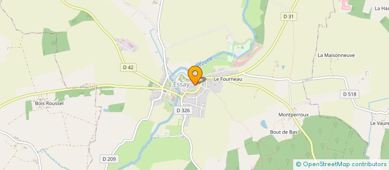 localisation de l'entreprise MONSIEUR PASCAL DREAN à ESSAY