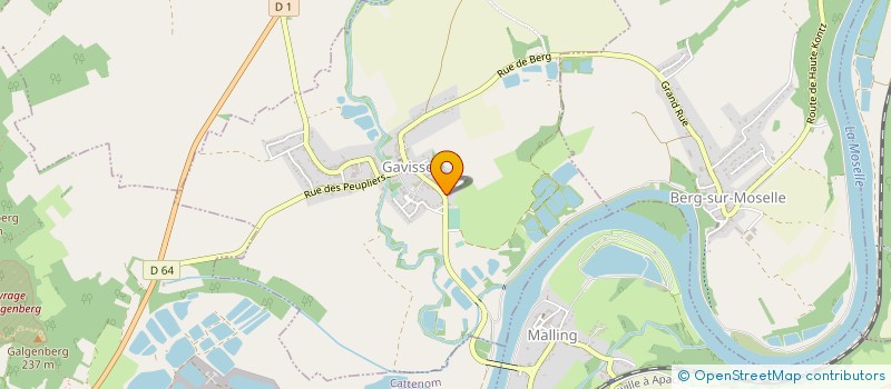 localisation de l'entreprise MONSIEUR PASCAL DRESSE  GAVISSE