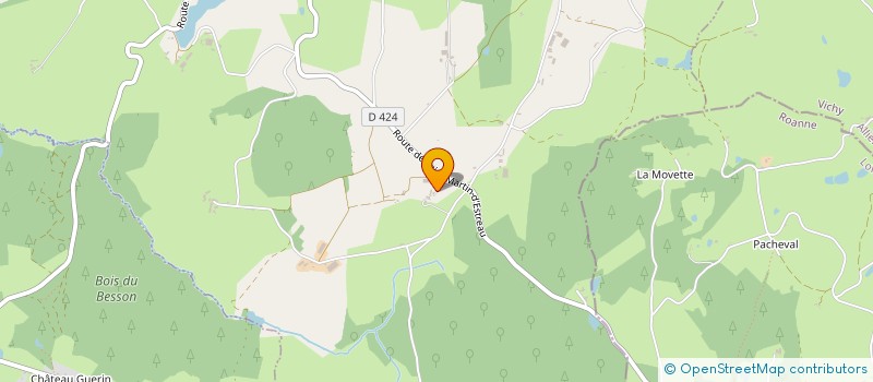 localisation de l'entreprise MONSIEUR PASCAL DRIGEARD  ANDELAROCHE