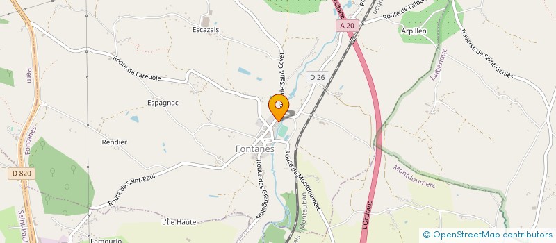 localisation de l'entreprise MONSIEUR PASCAL DUBOIS  BACH