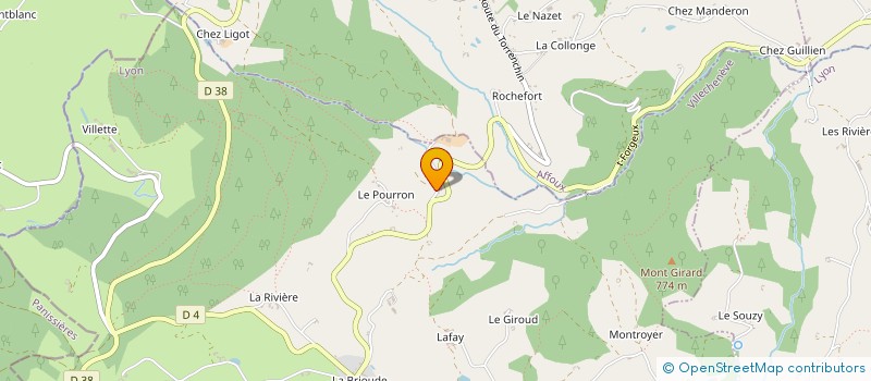 localisation de l'entreprise MONSIEUR PASCAL DUCREUX à VILLECHENEVE