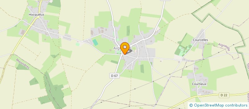 localisation de l'entreprise MONSIEUR PASCAL DUCROCQ  AIGNEVILLE