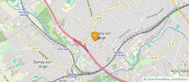 localisation de l'entreprise MONSIEUR PASCAL DUCROT à SAVIGNY-SUR-ORGE
