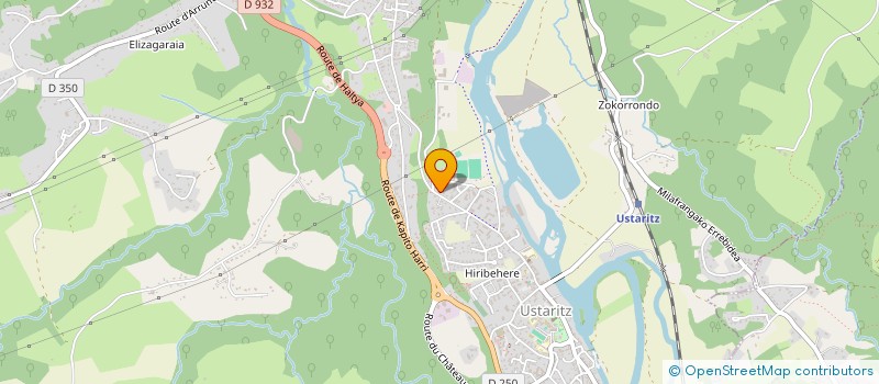 localisation de l'entreprise MONSIEUR PASCAL DUFOURMENTELLE  USTARITZ