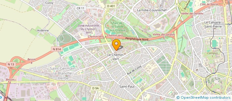 localisation de l'entreprise MONSIEUR PASCAL DUHAMEL à CAEN