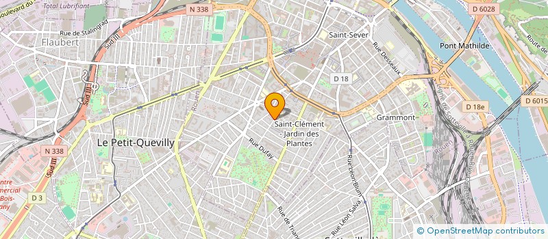 localisation de l'entreprise MONSIEUR PASCAL DUJARDIN  ROUEN